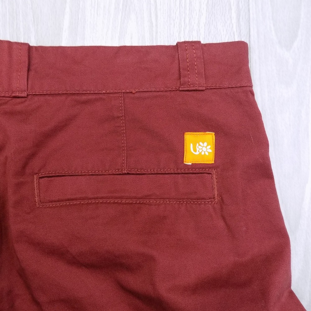 Urban Outfitters Wide Leg Pants Mens 32/32 Burgundy Red Straight Streetwear EUC